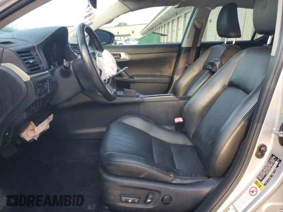 2011 Lexus CT 200h with VIN JTHKD5BH1B2007946, listed as a Copart auction lot 57855695 with 156,124 mi miles and Non repairable. Bid and sale history available at DreamBid. Image 7.