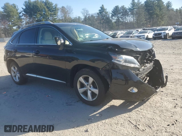 2015 Lexus RX 350 with VIN 2T2BK1BA1FC273554, listed as a Copart auction lot 53606295 with 116,448 mi miles and Clean Title. Bid and sale history available at DreamBid. Image 4.