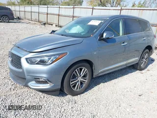 2019 Infiniti QX60 LUXE with VIN 5N1DL0MNXKC569949, listed as a IAAI auction lot 40704078 with 117,592 mi miles. Bid and sale history available at carsss.com. Image 17.