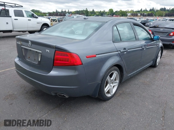 2006 Acura TL with VIN 19UUA66296A065976, listed as a IAAI auction lot 42122394 with 136,214 mi miles. Bid and sale history available at carsss.com. Image 4.