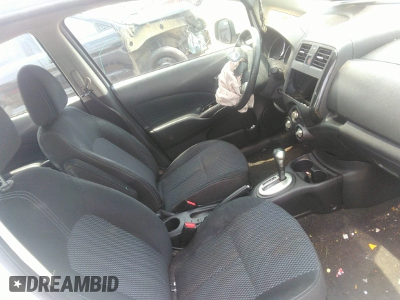 2014 Nissan Note S Plus with VIN 3N1CE2CPXEL355144, listed as a IAAI auction lot 42402559 with 166,514 mi miles and . Bid and sale history available at DreamBid. Image 5.
