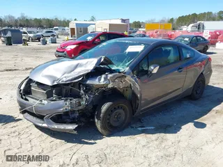2015 Honda Civic Coupe LX with VIN 2HGFG3B5XFH509728, listed as a IAAI auction lot 41669745 with 96,465 mi miles. Bid and sale history available at carsss.com. Image 18.