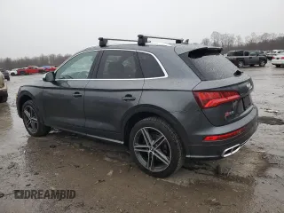 2019 Audi SQ5 Premium Plus with VIN WA1B4AFY8K2114832, listed as a Copart auction lot 48434384 with 36,112 mi miles and . Bid and sale history available at DreamBid. Image 2.