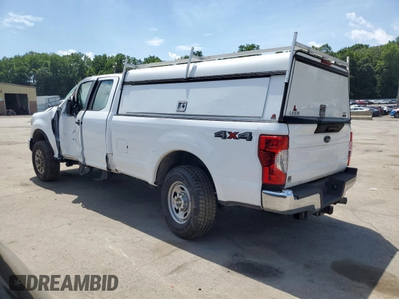 2021 Ford F-250 XL with VIN 1FT7X2BN7MED02683, listed as a Copart auction lot 62526155 with Not provided miles and Salvage title. Bid and sale history available at DreamBid. Image 2.