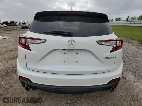 2020 Acura RDX Advance with VIN 5J8TC1H79LL010400, listed as a Copart auction lot 50959845 with Not provided miles and Salvage title. Bid and sale history available at DreamBid. Image 6.