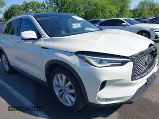 2019 Infiniti QX50 Luxe with VIN 3PCAJ5M32KF119272, listed as a IAAI auction lot 42406424 with 72,971 mi miles and . Bid and sale history available at DreamBid. Image 1.