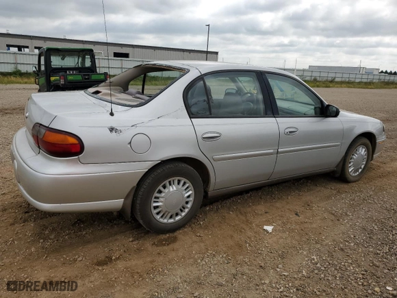 2001 Chevrolet Malibu with VIN 1G1ND52J816238067, listed as a Copart auction lot 68225564 with 107,705 mi miles and Salvage Title. Bid and sale history available at carsss.com. Image 3.
