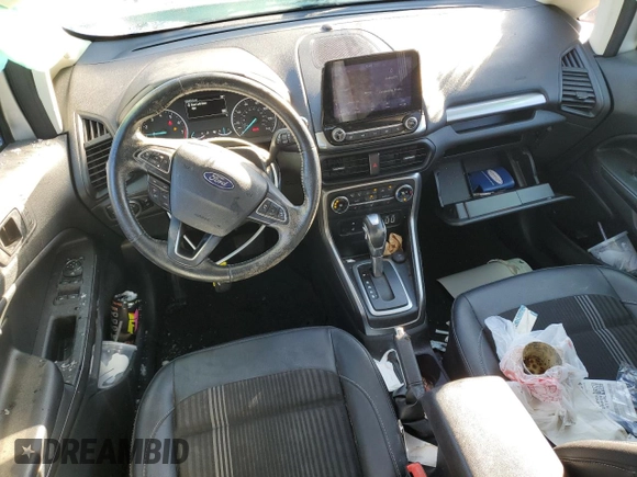 2020 Ford EcoSport SES z VIN MAJ6S3JL1LC368582, wystawiony jako Copart lot #45198694 z przebiegiem 53 863 mil mil oraz Szkoda całkowita • Salvage title. Historia ofert i sprzedaży dostępna na DreamBid. Obrazek 8.