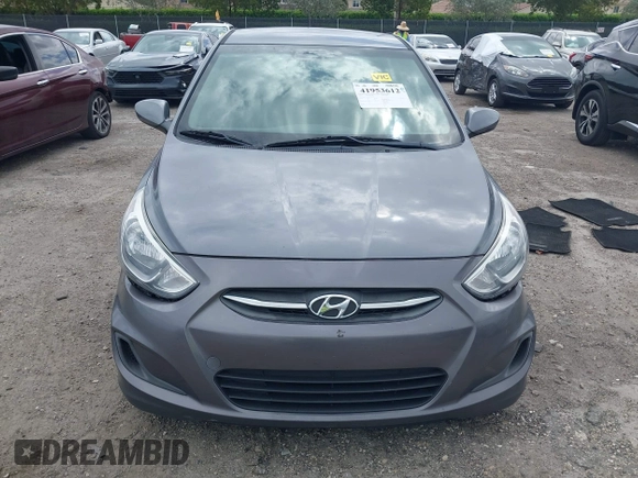 2017 Hyundai Accent SE with VIN KMHCT5AE3HU327391, listed as a IAAI auction lot 41953612 with 108,410 mi miles. Bid and sale history available at carsss.com. Image 12.