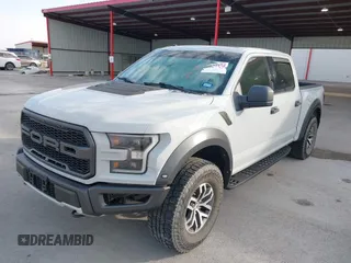 2017 Ford F-150 Raptor with VIN 1FTFW1RG2HFC86389, listed as a IAAI auction lot 41292759 with Not Provided miles and . Bid and sale history available at carsss.com. Image 2.