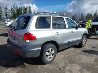2005 Hyundai Santa Fe GLS with VIN KM8SC73D55U988475, listed as a IAAI auction lot 41779224 with 161,623 mi miles. Bid and sale history available at carsss.com. Image 4.