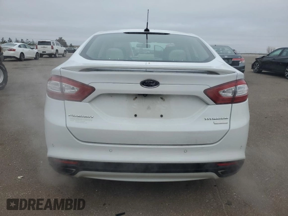 2016 Ford Fusion Titanium with VIN 3FA6P0K9XGR392339, listed as a Copart auction lot 82372914 with 130,953 mi miles and Salvage Title. Bid and sale history available at carsss.com. Image 6.