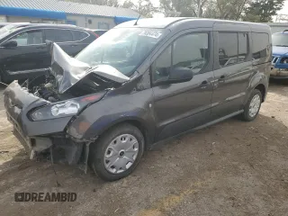 2017 Ford Transit Connect XL with VIN NM0GE9E74H1333315, listed as a Copart auction lot 78384474 with 174,541 mi miles and Salvage title. Bid and sale history available at DreamBid. Image 1.