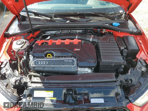 2020 Audi RS 3 z VIN WUABWGFF7LA905865, wystawiony jako Copart lot #74058024 z przebiegiem 7 414 mil mil oraz Nie do naprawy • Non repairable. Historia ofert i sprzedaży dostępna na DreamBid. Obrazek 11.