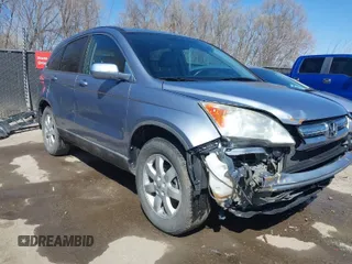2008 Honda CR-V EX-L with VIN 5J6RE48738L038537, listed as a IAAI auction lot 41839277 with 207,305 mi miles. Bid and sale history available at carsss.com. Image 1.