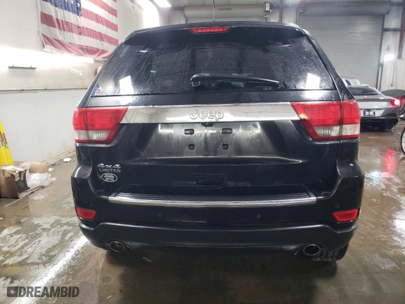 2011 Jeep Grand Cherokee Limited with VIN 1J4RR5GT8BC641788, listed as a Copart auction lot 45911875 with 106,109 mi miles and Salvage Title. Bid and sale history available at carsss.com. Image 6.