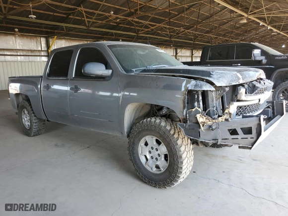 2007 Chevrolet Silverado 1500 LTZ with VIN 2GCFK13Y471505534, listed as a Copart auction lot 64821524 with 215,107 mi miles and Salvage Title. Bid and sale history available at carsss.com. Image 4.