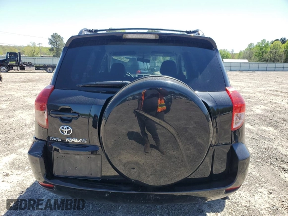 2008 Toyota RAV4 with VIN JTMZD33V785085518, listed as a Copart auction lot 52190235 with 0 mi miles and Salvage Title. Bid and sale history available at carsss.com. Image 6.