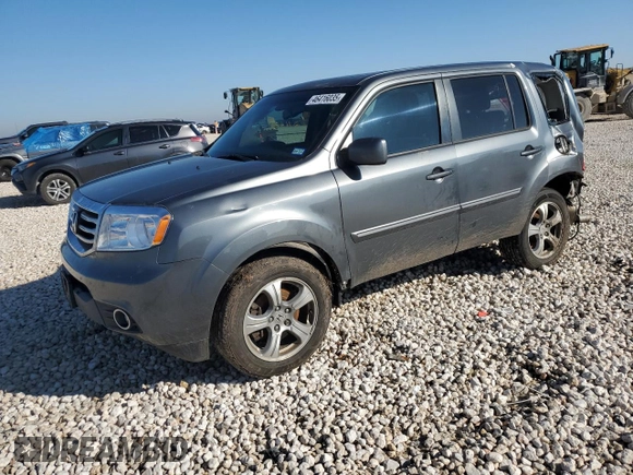 2013 Honda Pilot EX-L with VIN 5FNYF3H58DB028185, listed as a Copart auction lot 46416035 with 191,870 mi miles and Salvage Title. Bid and sale history available at DreamBid. Image 1.