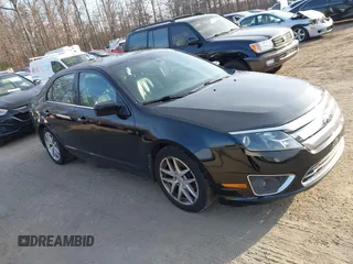 2012 Ford Fusion SEL with VIN 3FAHP0JA1CR190133, listed as a IAAI auction lot 41209277 with 194,871 mi miles. Bid and sale history available at carsss.com. Image 1.