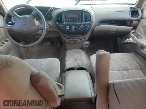 2002 Toyota Tundra SR5 with VIN 5TBRN34152S247245, listed as a Copart auction lot 54766955 with 195,863 mi miles and Salvage Title. Bid and sale history available at DreamBid. Image 8.