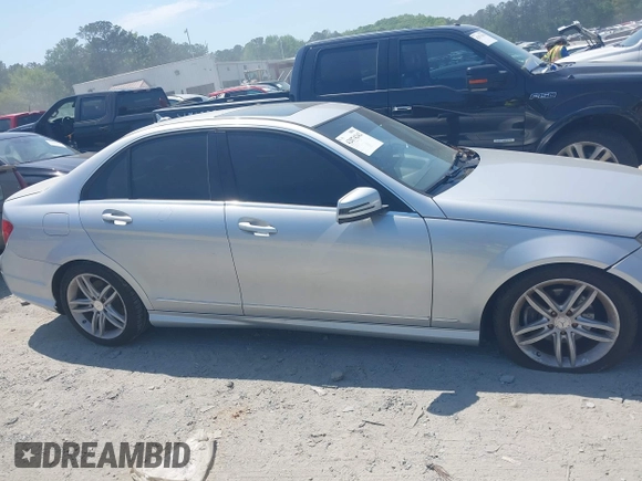 2012 Mercedes-Benz C-Class C 300 Sport with VIN WDDGF8BB2CR205819, listed as a IAAI auction lot 42074242 with 195,359 mi miles. Bid and sale history available at carsss.com. Image 13.