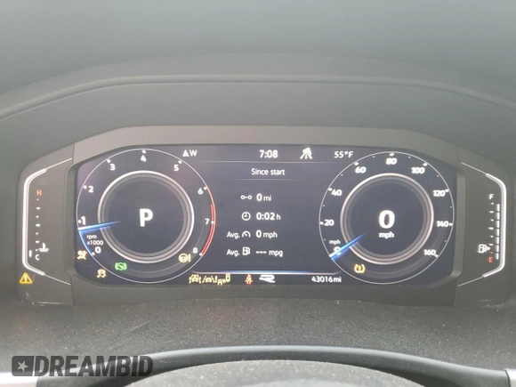 2023 Volkswagen Atlas SEL Premium R-Line с VIN 1V2FR2CA9PC503100, выставлен на аукционе Copart как лот 58173885 с пробегом 43 016 миль миль и Списание • Salvage title. История ставок и продаж доступна на DreamBid. Изображение 9.