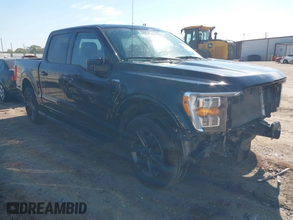 2023 Ford F-150 XL with VIN 1FTEW1C59PFB19609, listed as a IAAI auction lot 41886694 with 61,349 mi miles and . Bid and sale history available at DreamBid. Image 1.