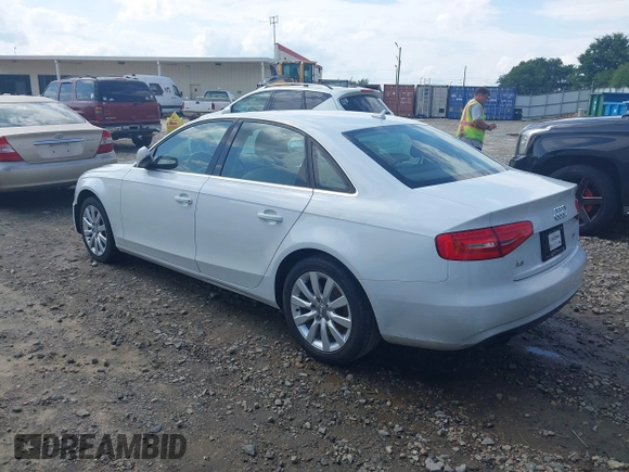 2013 Audi A4 Premium z VIN WAUAFAFL8DN038026, wystawiony jako IAAI lot #42271154 z przebiegiem 210 669 mil mil oraz . Historia ofert i sprzedaży dostępna na DreamBid. Obrazek 3.