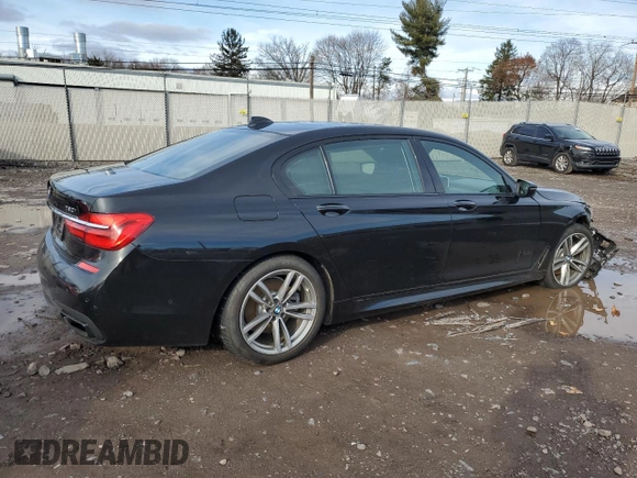2017 BMW 7 Series ALPINA B7 xDrive with VIN WBA7F2C57HG421617, listed as a Copart auction lot 85318774 with 73,502 mi miles and Salvage title. Bid and sale history available at DreamBid. Image 3.
