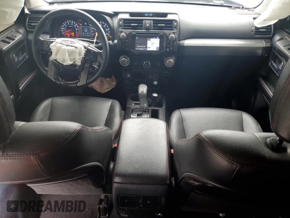 2018 Toyota 4Runner SR5 with VIN JTEBU5JR8J5583392, listed as a Copart auction lot 50820825 with 124,796 mi miles and Salvage Title. Bid and sale history available at DreamBid. Image 8.