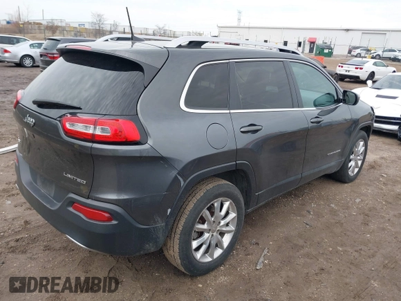 2016 Jeep Cherokee Limited z VIN 1C4PJMDBXGW170596, wystawiony jako IAAI lot #41821900 z przebiegiem 138 593 mil mil oraz . Historia ofert i sprzedaży dostępna na DreamBid. Obrazek 4.