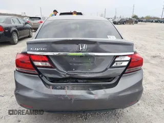 2014 Honda Civic Sedan LX with VIN 19XFB2F55EE029480, listed as a IAAI auction lot 42039784 with 138,734 mi miles. Bid and sale history available at carsss.com. Image 16.