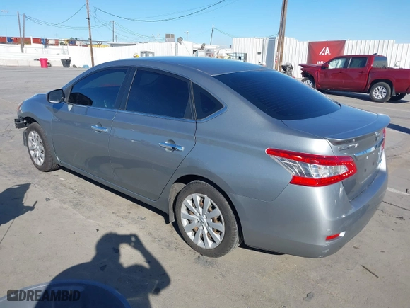 2014 Nissan Sentra SR with VIN 3N1AB7AP9EY335809, listed as a IAAI auction lot 41677172 with 74,362 mi miles. Bid and sale history available at carsss.com. Image 3.