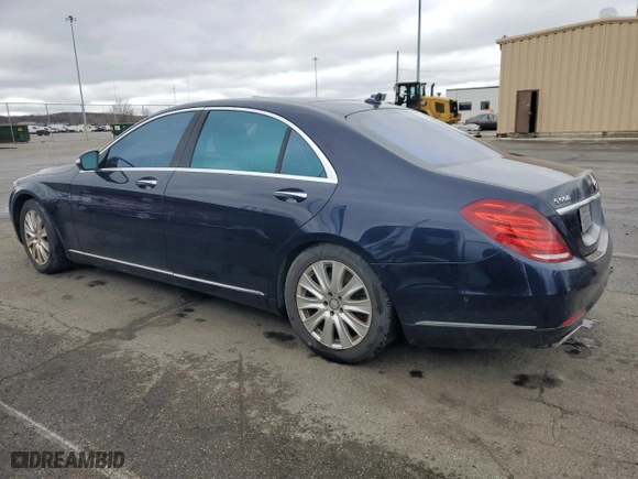 2014 Mercedes-Benz S-Class S 550 with VIN WDDUG8FB2EA057120, listed as a Copart auction lot 49929505 with NaN miles and Clean Title. Bid and sale history available at carsss.com. Image 2.