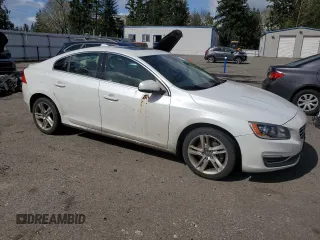 2014 Volvo S60 T5 with VIN YV1612FS1E1292779, listed as a Copart auction lot 52541875 with 168,479 mi miles and Clean Title. Bid and sale history available at carsss.com. Image 4.