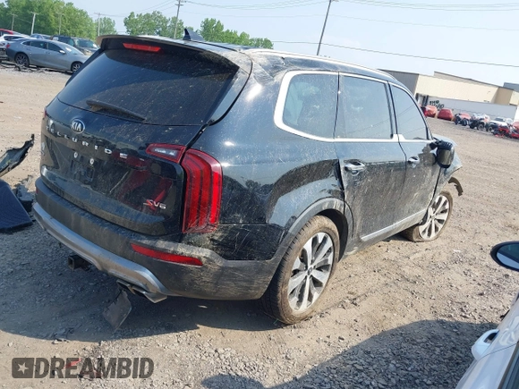 2021 Kia Telluride S with VIN 5XYP6DHC5MG173337, listed as a IAAI auction lot 42414885 with Not provided miles and . Bid and sale history available at DreamBid. Image 4.
