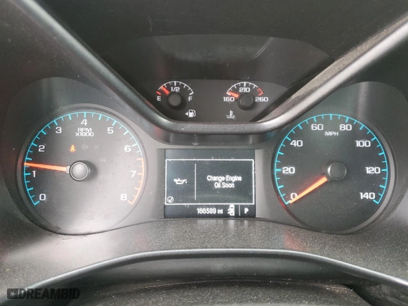 2015 Chevrolet Colorado 2WD Base with VIN 1GCHSAEAXF1210063, listed as a Copart auction lot 49277195 with 166,589 mi miles and Salvage Title. Bid and sale history available at carsss.com. Image 9.