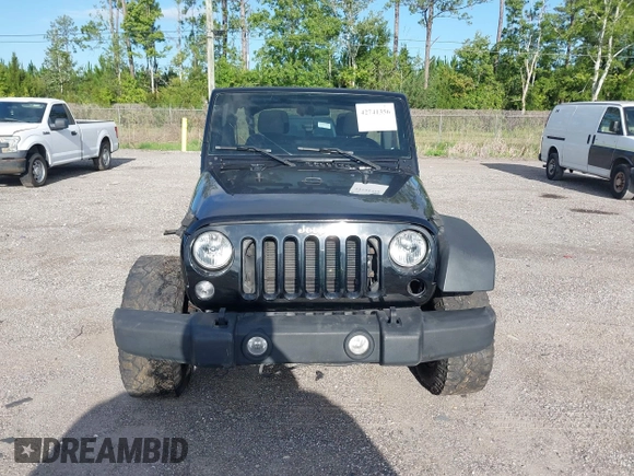 2016 Jeep Wrangler Unlimited Sport with VIN 1C4BJWDG6GL328550, listed as a IAAI auction lot 42741356 with 32,120 mi miles and . Bid and sale history available at DreamBid. Image 12.