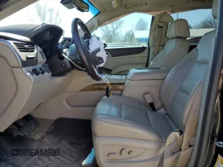 2017 GMC Yukon Denali with VIN 1GKS2CKJXHR389946, listed as a Copart auction lot 48678225 with 156,603 mi miles and Salvage Title. Bid and sale history available at carsss.com. Image 7.