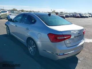 2016 Kia Cadenza Premium with VIN KNALN4D70G5211111, listed as a IAAI auction lot 41197070 with NaN miles. Bid and sale history available at carsss.com. Image 3.
