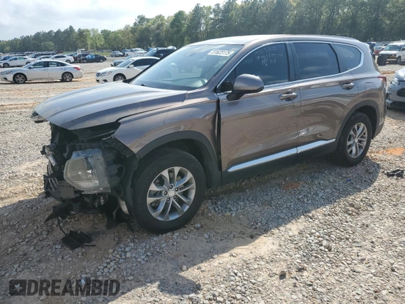 2020 Hyundai Santa Fe SE with VIN 5NMS23AD9LH231179, listed as a Copart auction lot 51623175 with 107,664 mi miles and Salvage title. Bid and sale history available at DreamBid. Image 1.