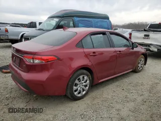 2022 Toyota Corolla LE with VIN JTDEPMAE3NJ203887, listed as a Copart auction lot 46779845 with 134,201 mi miles and Salvage Title. Bid and sale history available at carsss.com. Image 3.