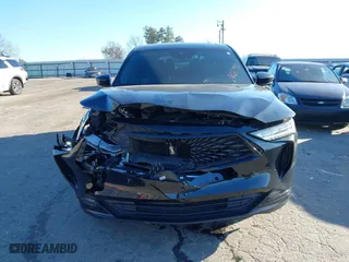 2022 Acura MDX w/A-Spec Package with VIN 5J8YE1H02NL002158, listed as a IAAI auction lot 41633998 with 105,000 mi miles. Bid and sale history available at carsss.com. Image 12.