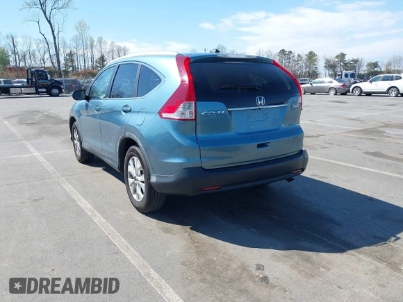 2013 Honda CR-V EX-L with VIN 5J6RM4H71DL003024, listed as a IAAI auction lot 41889010 with 147,126 mi miles. Bid and sale history available at carsss.com. Image 3.