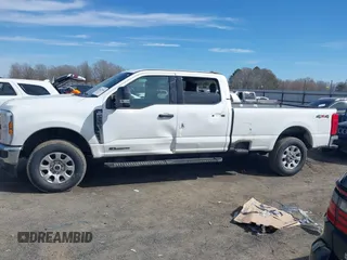 2024 Ford Super Duty F-250 SRW XL with VIN 1FT7W2BT8RED03723, listed as a IAAI auction lot 41623084 with 52,249 mi miles. Bid and sale history available at carsss.com. Image 14.