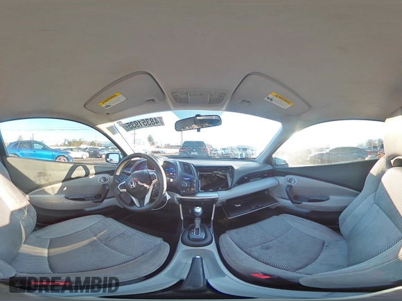 2012 Honda CR-Z with VIN JHMZF1D41CS001867, listed as a Copart auction lot 48351935 with 191,610 mi miles and Salvage title. Bid and sale history available at DreamBid. Image 12.