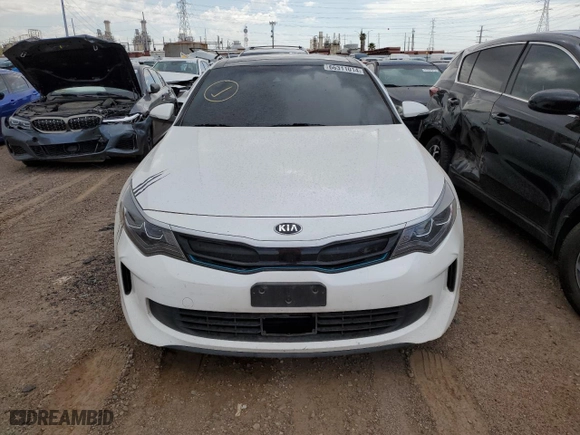 2017 Kia Optima Plug-In Hybrid EX with VIN KNAGV4LD6H5010629, listed as a Copart auction lot 66311014 with NaN miles and Salvage Title. Bid and sale history available at carsss.com. Image 5.