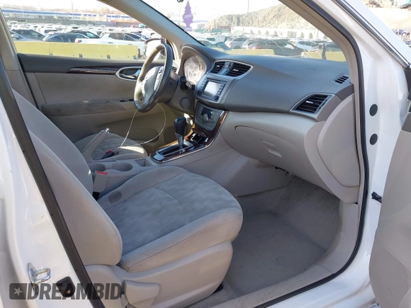 2013 Nissan Sentra SV with VIN 3N1AB7AP0DL682229, listed as a IAAI auction lot 42078840 with 144,668 mi miles. Bid and sale history available at carsss.com. Image 5.