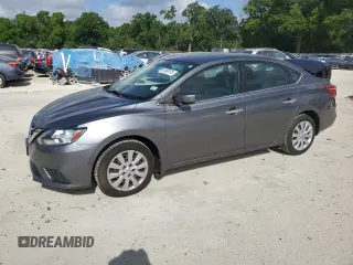 2017 Nissan Sentra SV with VIN 3N1AB7AP5HY408419, listed as a Copart auction lot 51889175 with 85,495 mi miles and Salvage Title. Bid and sale history available at DreamBid. Image 1.